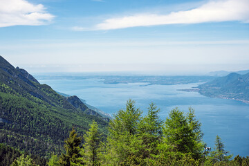 Garda lake from Monte Baldo.