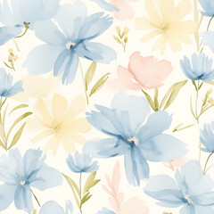 seamless floral background