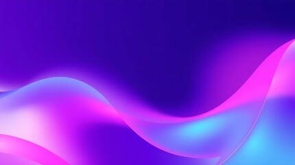 Colorful 3D rendering of modern abstract shapes in smooth purple and pink tones, futuristic gradient background ideal for branding, banners, websites, or visual presentations