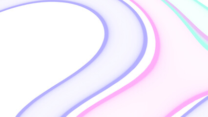 Pastel Wave Abstract: Gentle pastel hues swirl in a flowing abstract design, evoking serenity and calmness.