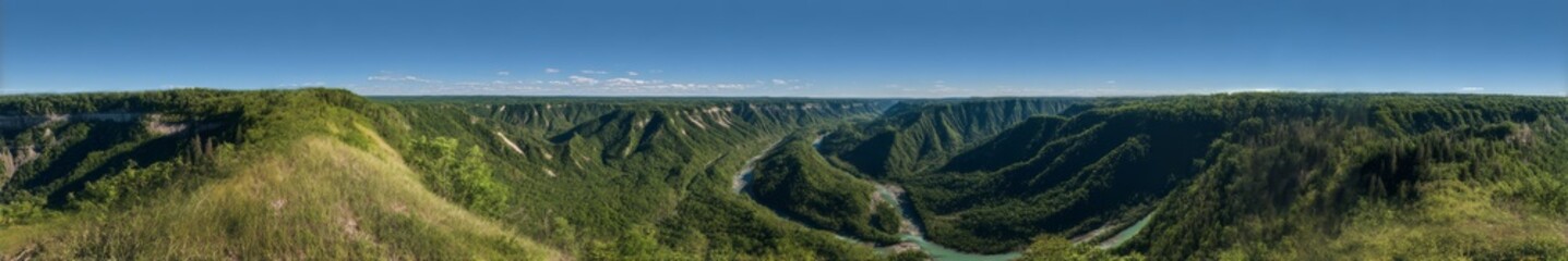 Panoramic 360 degrees view of scenic nature landscape hdr hdri vistas outdoor environment