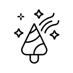 Obraz premium New Year Icon