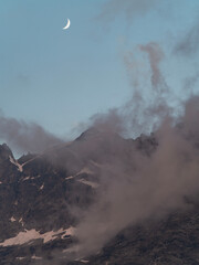 smoke from the chimney