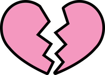 하트 귀여운 아이콘 패키지 선물 핑크