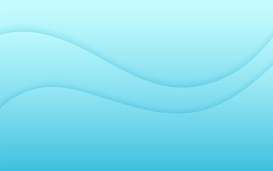 Blue Wave Abstract Background for Business and Technology Design, Illustration vector 10 eps.