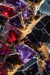 "Molten Gem Fracture" 