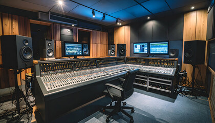 Professional Music Studio Recording.