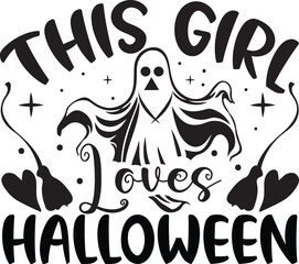 Halloween vector T-shirt Design 