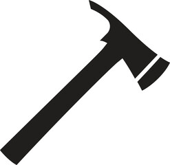 Axe Icon Flat Graphic Design