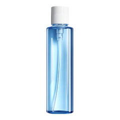 Makeup remover bottle isolated on transparent background