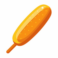 hot dog with ketchup