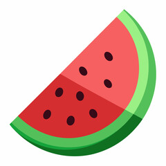 watermelon vector illustration