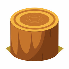 vector illustration of a piece of bread