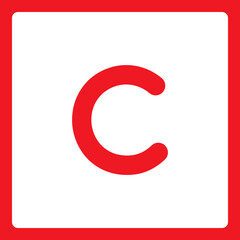 Alphabet shapes C