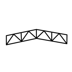 roof trusses vector