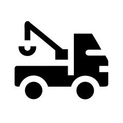 tow truck transport icon