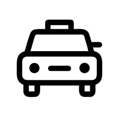 taxi transport icon