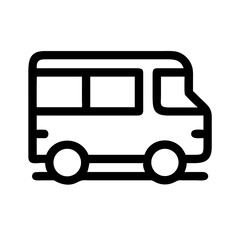 minibus transport icon