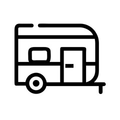 caravan transport icon