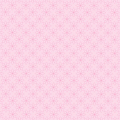 Beautiful soft pink flower seamless pattern background. Vector 