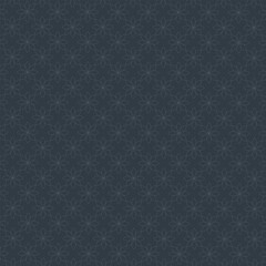 Fototapeta premium Beautiful black flower seamless pattern background. Vector 