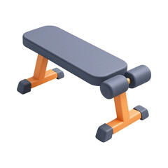 Workout bench icon designed for fitness enthusiasts, showcasing sleek and modern look