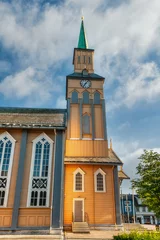 Fototapete Tromso is a city and municipality in Troms county, Norway. © Joan Vadell
