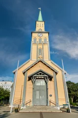 Fototapete Tromso is a city and municipality in Troms county, Norway. © Joan Vadell