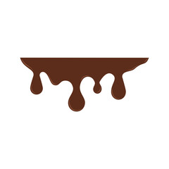 Vector color icon for Dark chocolate