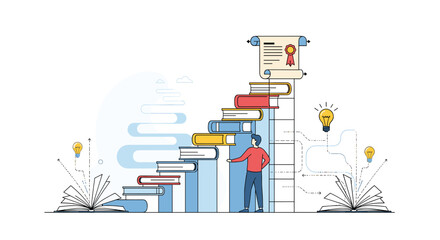 Achieving academic excellence through continuous learning and personal growth