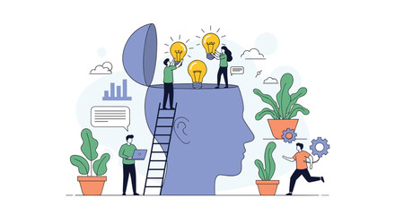 Brainstorming and idea generation for creative problem solving and innovation