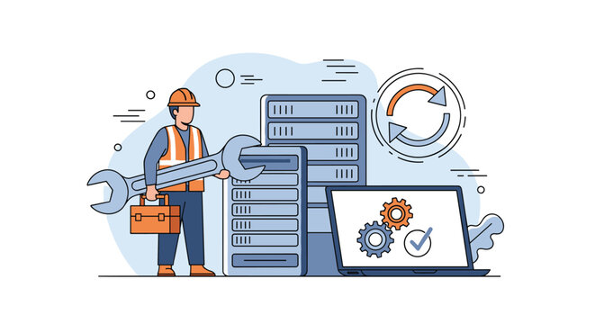 Professional it infrastructure maintenance and server support services for business growth and efficiency