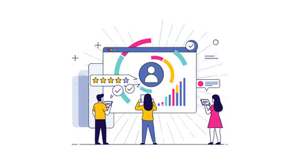 Visualizing customer engagement metrics through interactive analytics dashboards for business growth