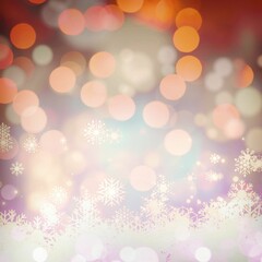 Obraz premium Glowing christmas background