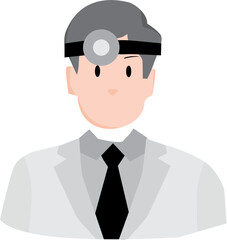 Cartoon vector illustration of a policeman icon symbolizing a successful police officer job concept