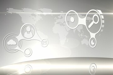 Futuristic technology interface