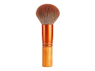 Luxurious bamboo makeup brush soft bristles powder blusher, On Transparent Background, Png
