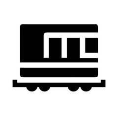freight train transport icon