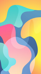 Abstract colorful wave design perfect for backgrounds, web banners, posters, presentations, and digital art projects. Vibrant and dynamic visuals.