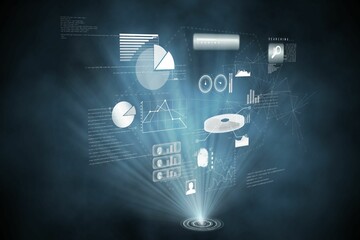 Futuristic technology interface