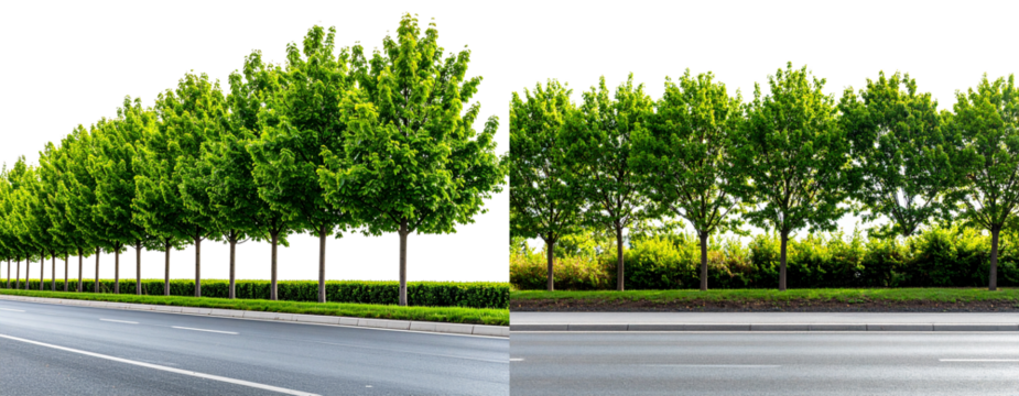Vintage wooden garden bench surrounded by blooming flowers — isolated on transparent background PNG 