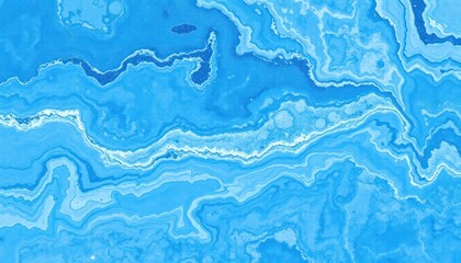 Fototapeta premium Abstract blue swirling pattern (6)
