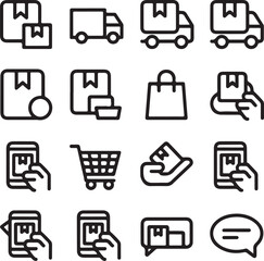 Abstract geometric shapes and lines with a distinctive silhouette style in vibrant cmyk colors