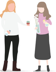 silhouette of peoples