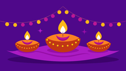 Burning candle on a dark background glowing with warm flame, perfect for a romantic holiday celebration