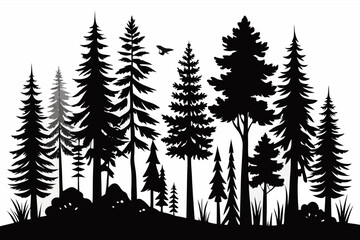 trees in the forest © MDSHAIM