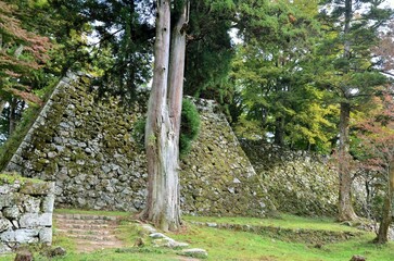 高取城跡 天守台