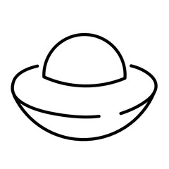 outer space vector icon