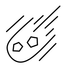 outer space vector icon