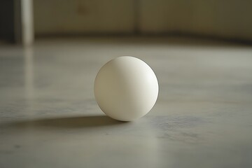Slow-mo from the side of the white ball bouncing, gliding low towards the opponent with the next shot deciding everything